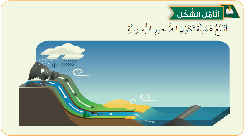 أتتبع عملية تكون الصخور الرسوبية أتتبع عملية تكون الصخور الرسوبية